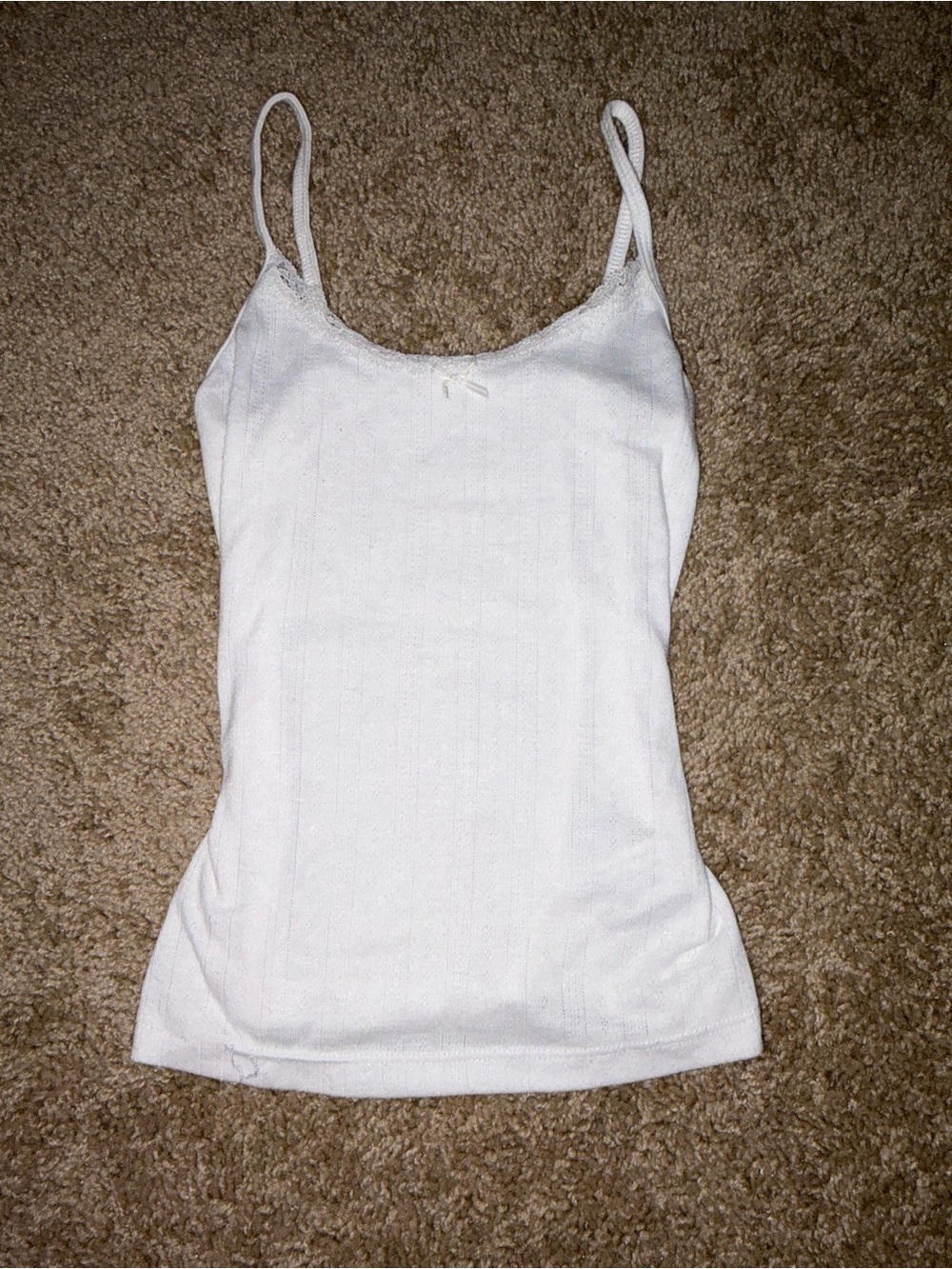 american eagle pointelle coquette tank top camisole